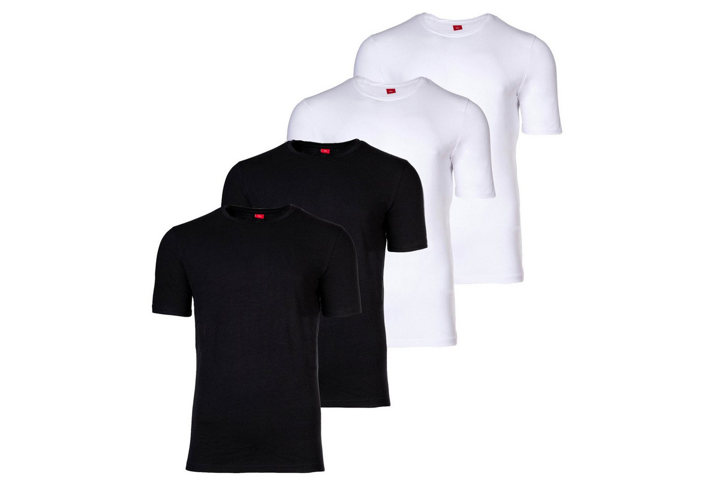 s.Oliver T-Shirt Herren T-Shirt 4er Pack Baumwolle (Packung, 4er Pack) s.Oliver T-Shirt Herren T-Shirt 4er Pack Baumwolle (Packung, 4er Pack) von s.Oliver