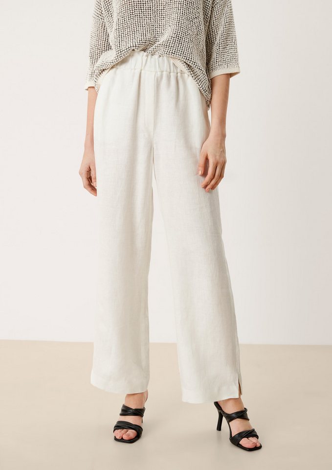 s.Oliver T-Shirt Hose Regular: Hose aus Leinen von s.Oliver