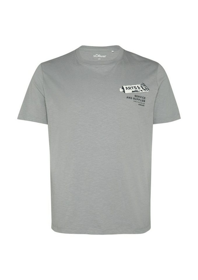 s.Oliver T-Shirt Rundhals T-Shirt für Herren (1-tlg., keine Angabe) von s.Oliver