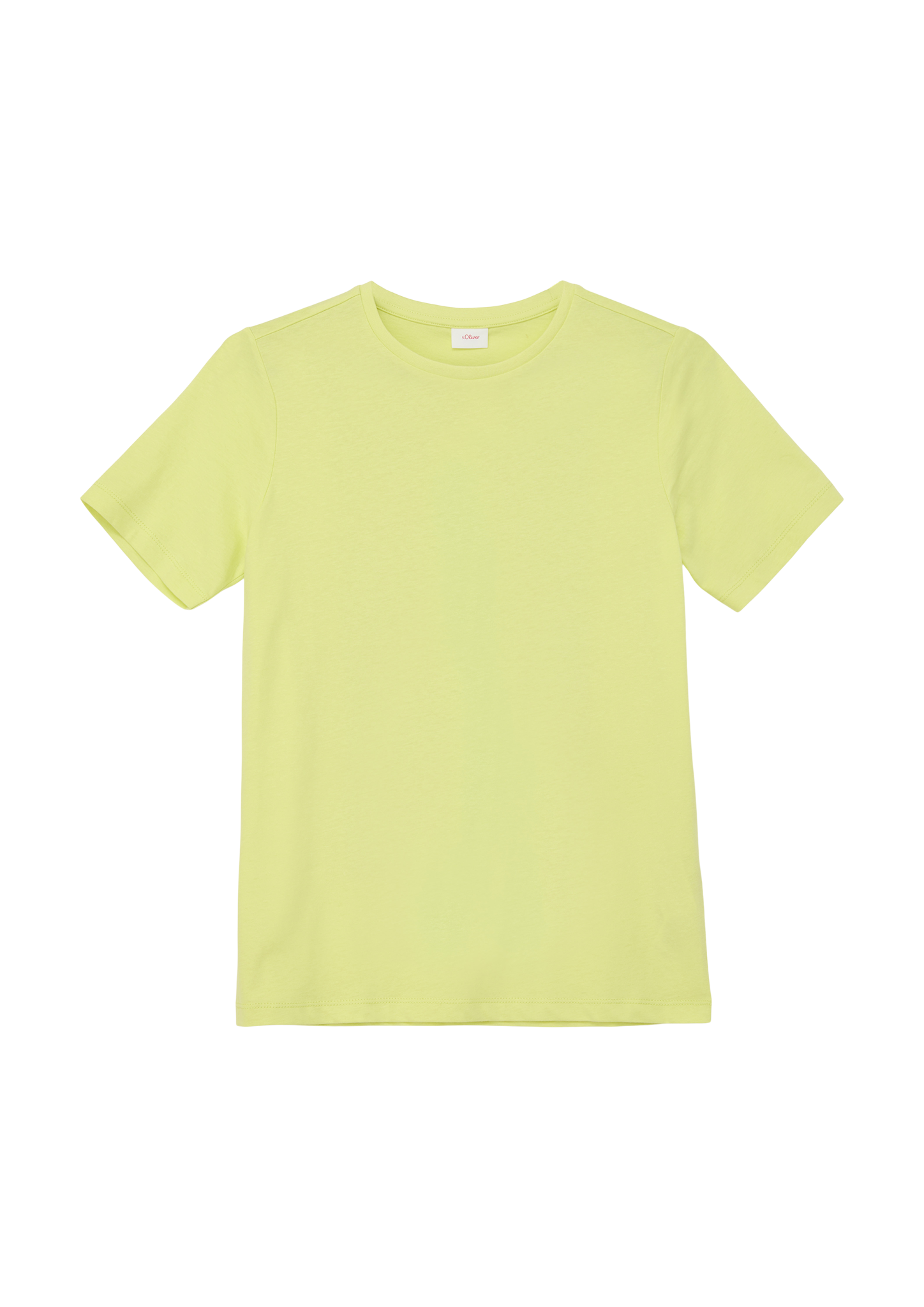 s.Oliver - T-Shirt aus Baumwolle mit Rückenprint, Jungen, gelb von s.Oliver