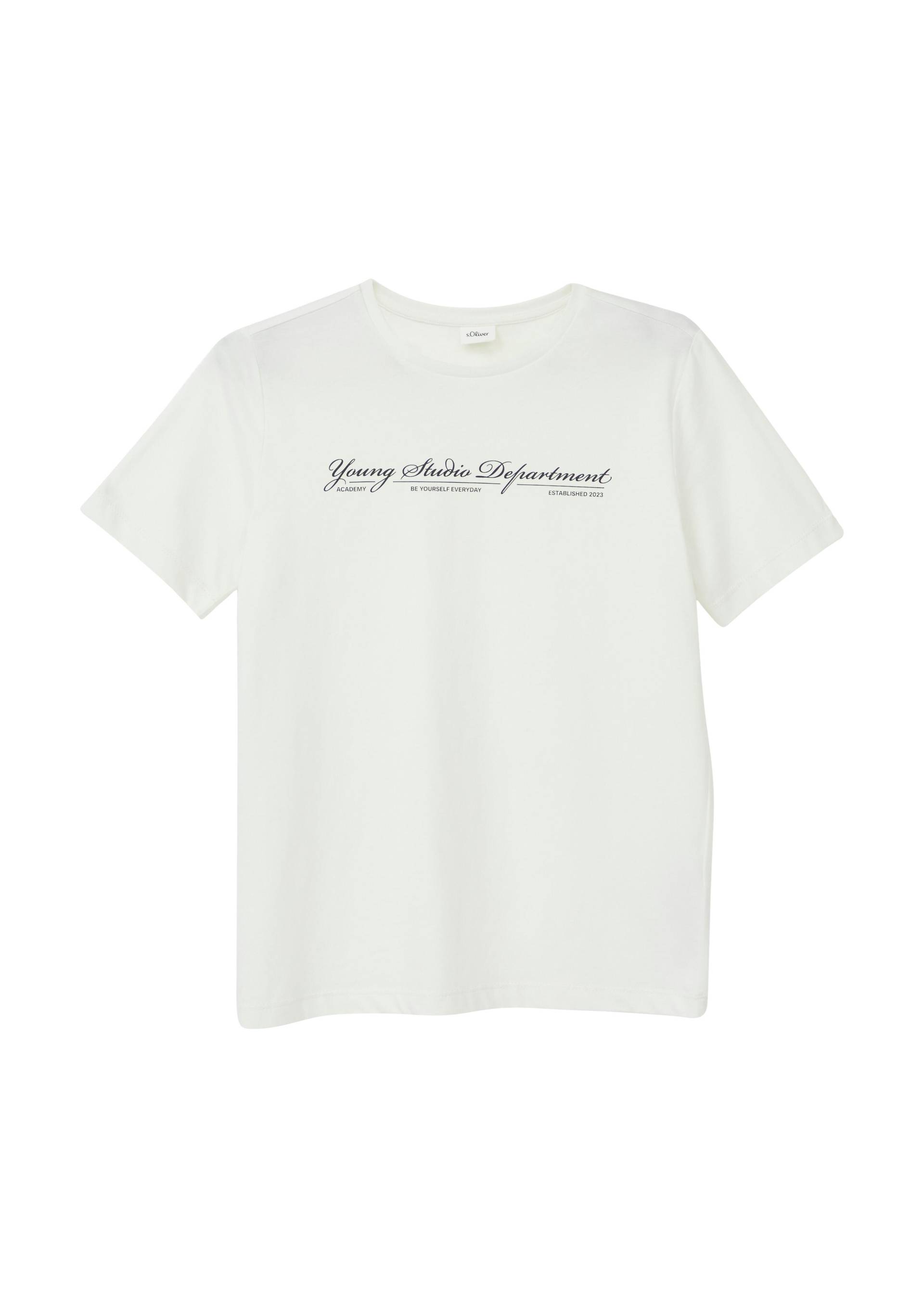 s.Oliver - T-Shirt creme|weiß von s.Oliver