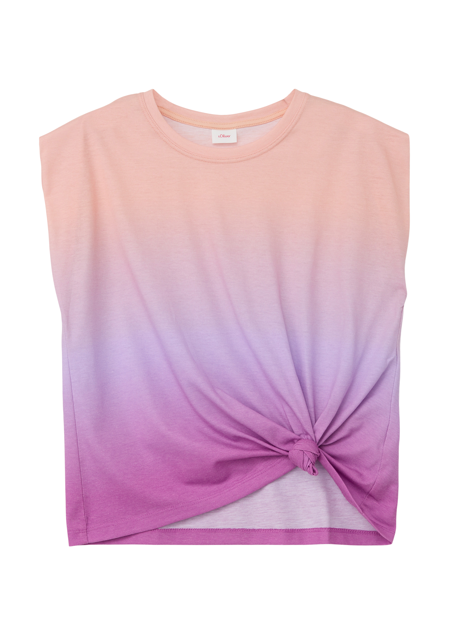 s.Oliver - T-Shirt mit Farbverlauf, Mädchen, lila von s.Oliver