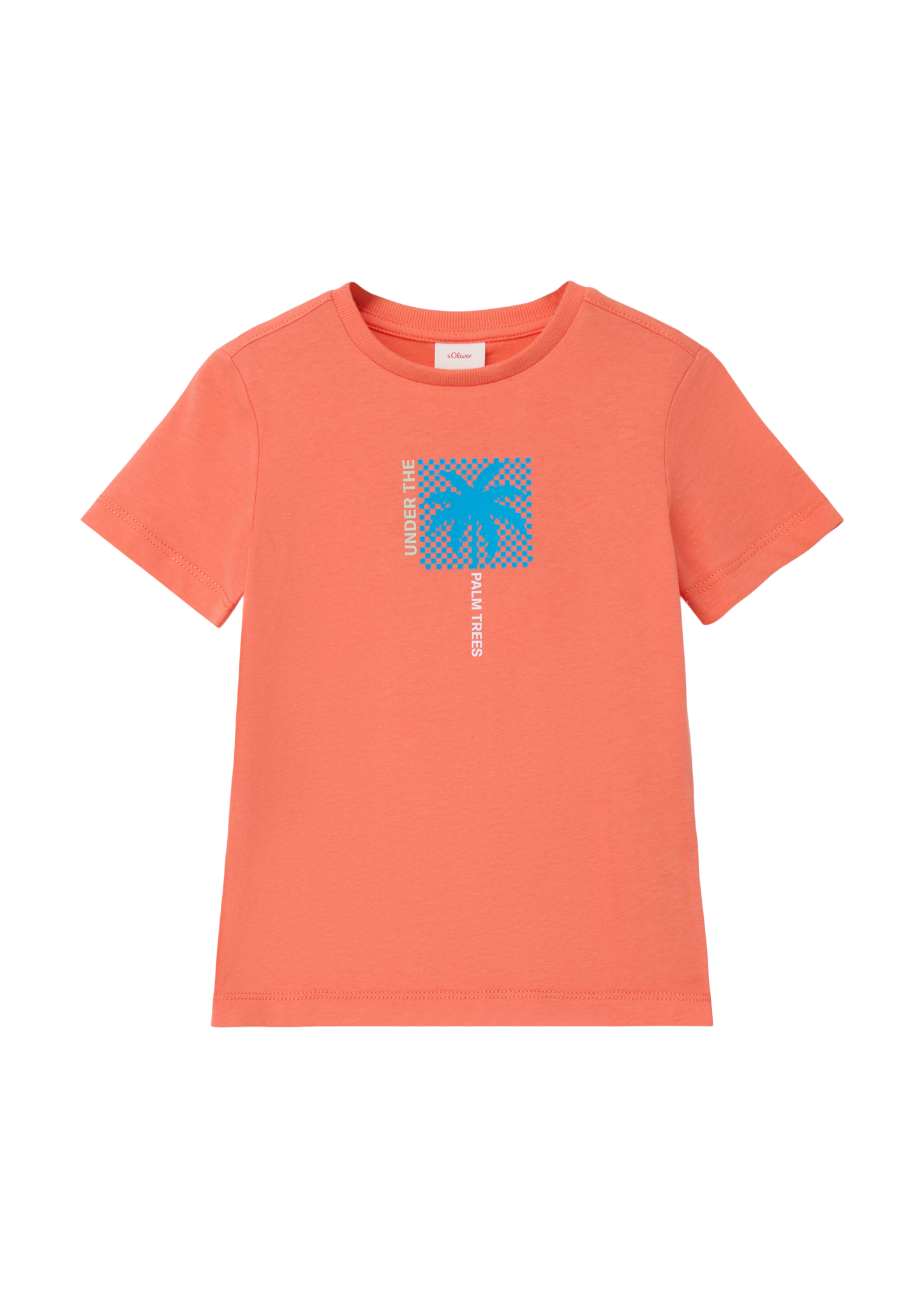 s.Oliver - T-Shirt mit Frontprint, Kinder, Orange von s.Oliver