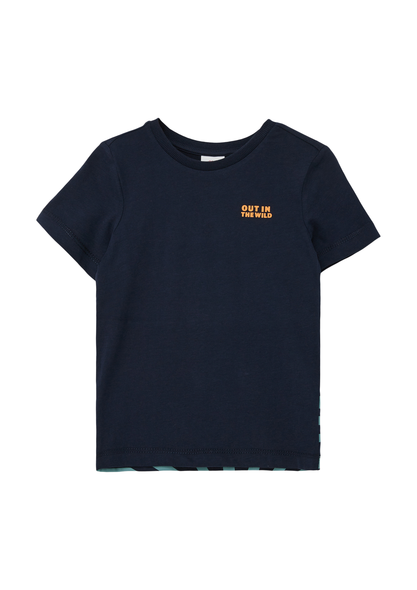 s.Oliver - T-Shirt mit Rückenprint, Kinder, blau von s.Oliver