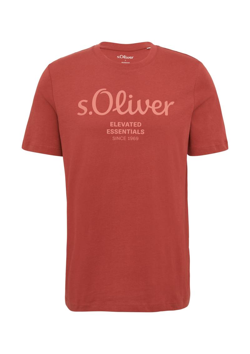 s.Oliver - T-Shirt rot - Gr. - L von s.Oliver