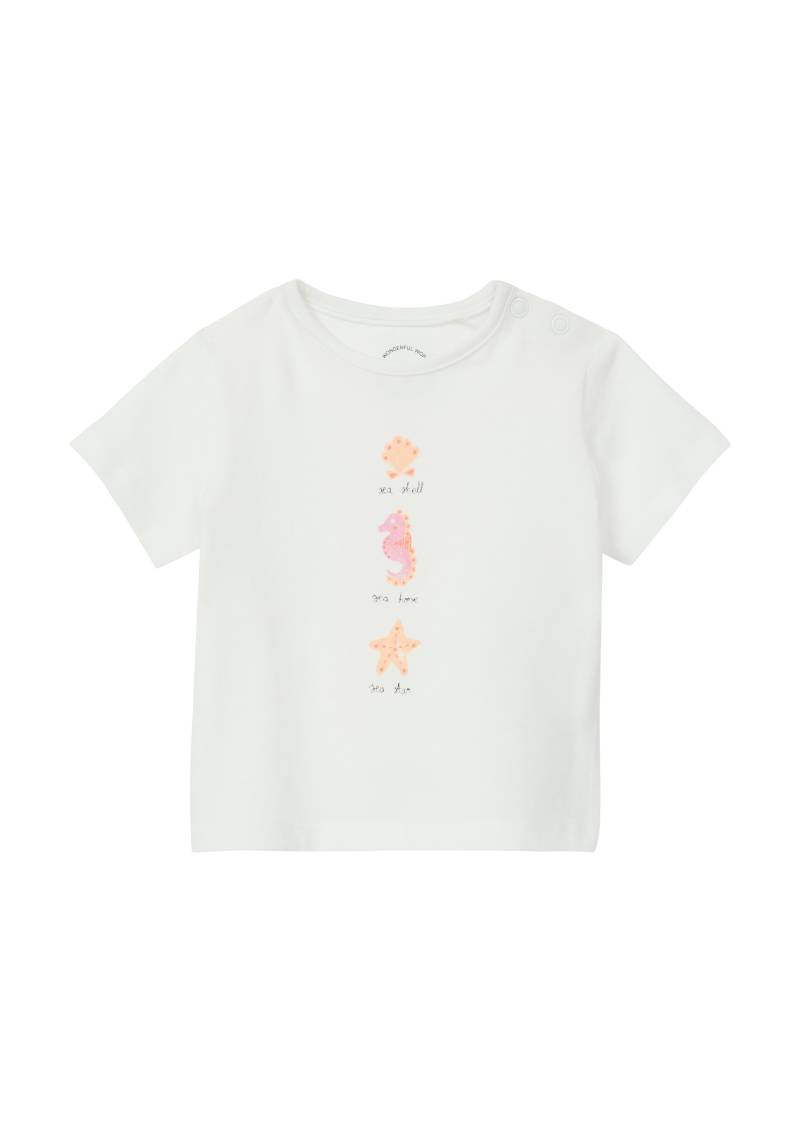 s.Oliver - T-Shirt weiß - Gr. - 80 von s.Oliver