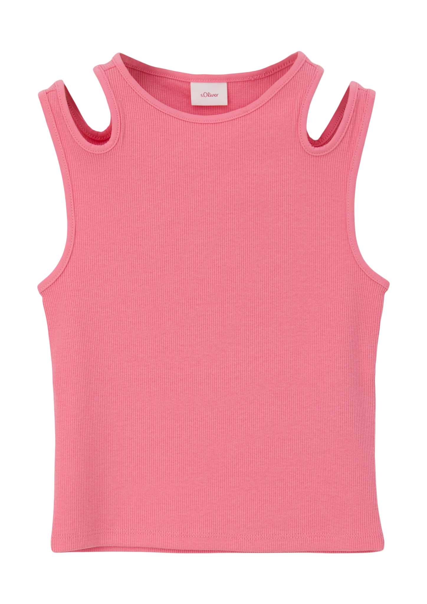 s.Oliver - Tank Top mit Schulter-Cut-out, Mädchen, Rosa von s.Oliver