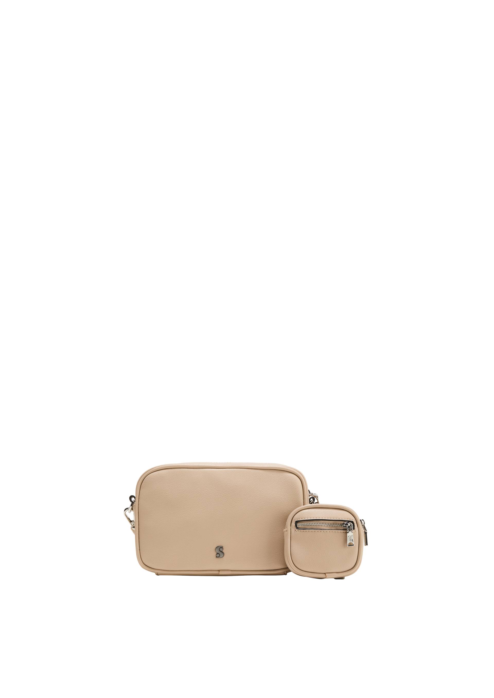 s.Oliver - Tasche mit abnehmbarem Schultergurt, Damen, Beige von s.Oliver