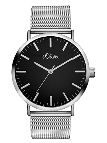 s.Oliver Time Damen Armbanduhr Zeitlernuhr Quarz Edelstahl SO-3325-MQ s.Oliver Time Damen Armbanduhr Zeitlernuhr Quarz Edelstahl SO-3325-MQ von s.Oliver