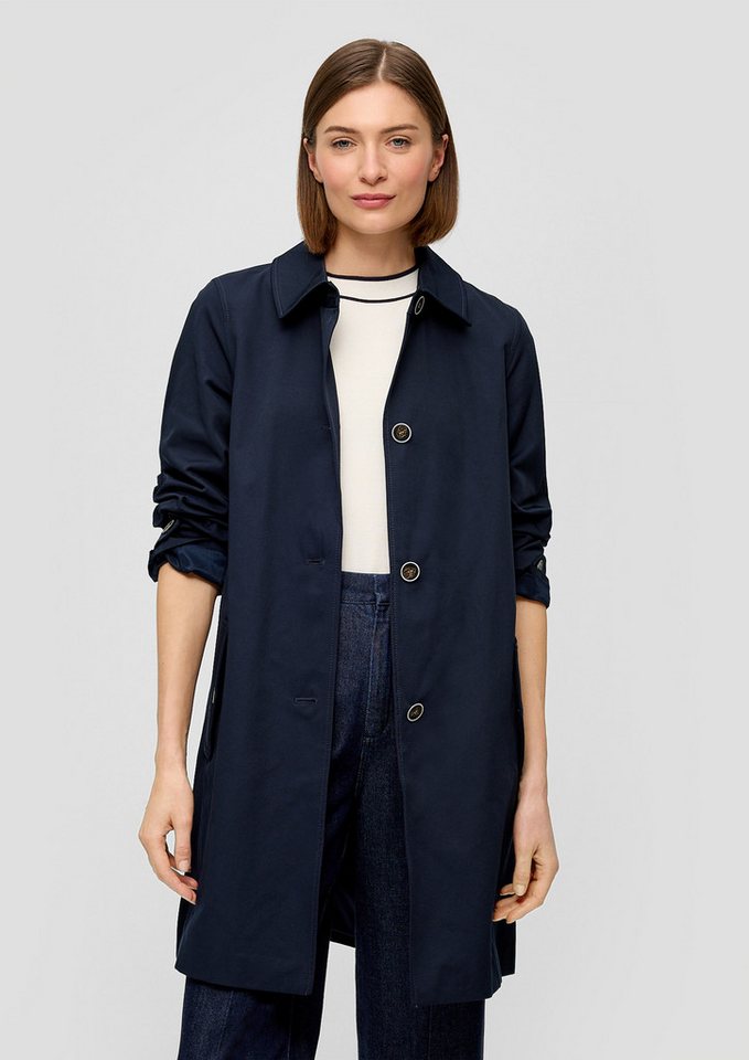 s.Oliver Trenchcoat Outdoor-Jacke Mantel mit Bindegürtel von s.Oliver