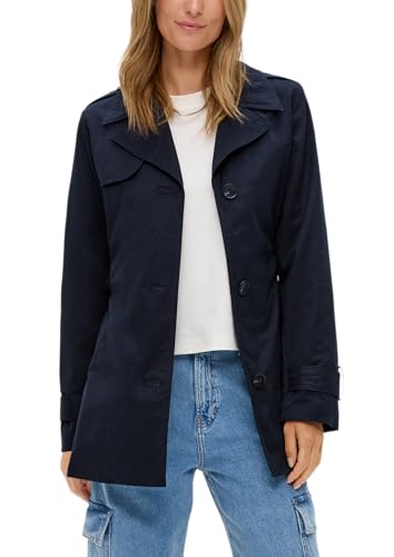 s.Oliver Trenchcoat mit Twillfutter navy 46 von s.Oliver