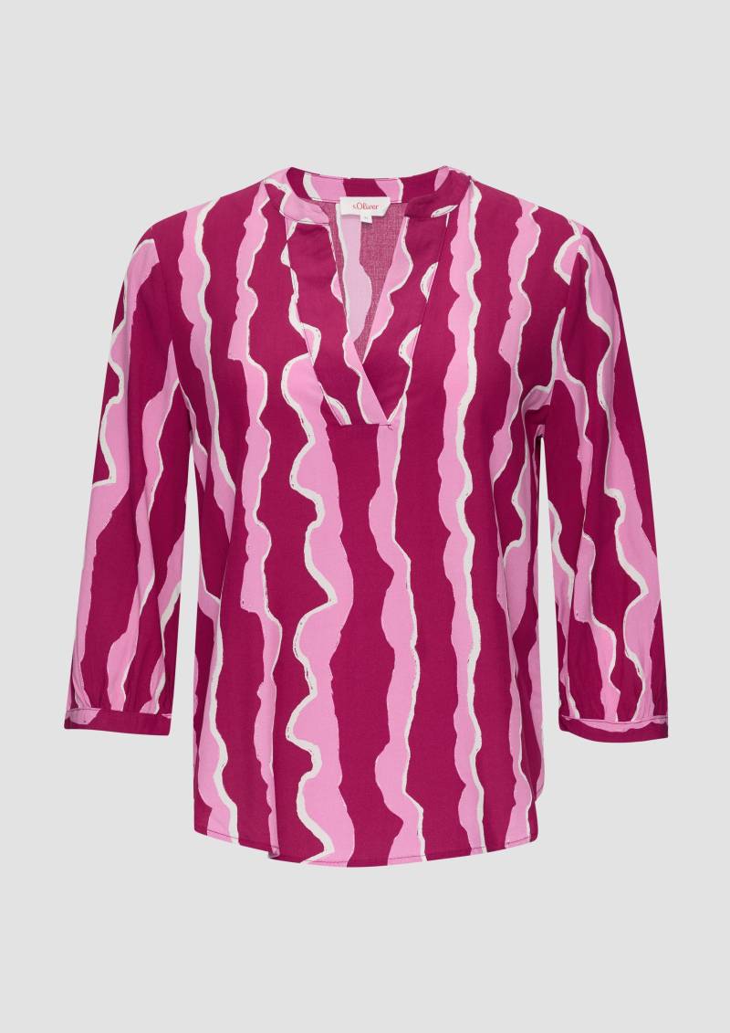 s.Oliver - Tunika aus Viskose, Damen, Rosa von s.Oliver