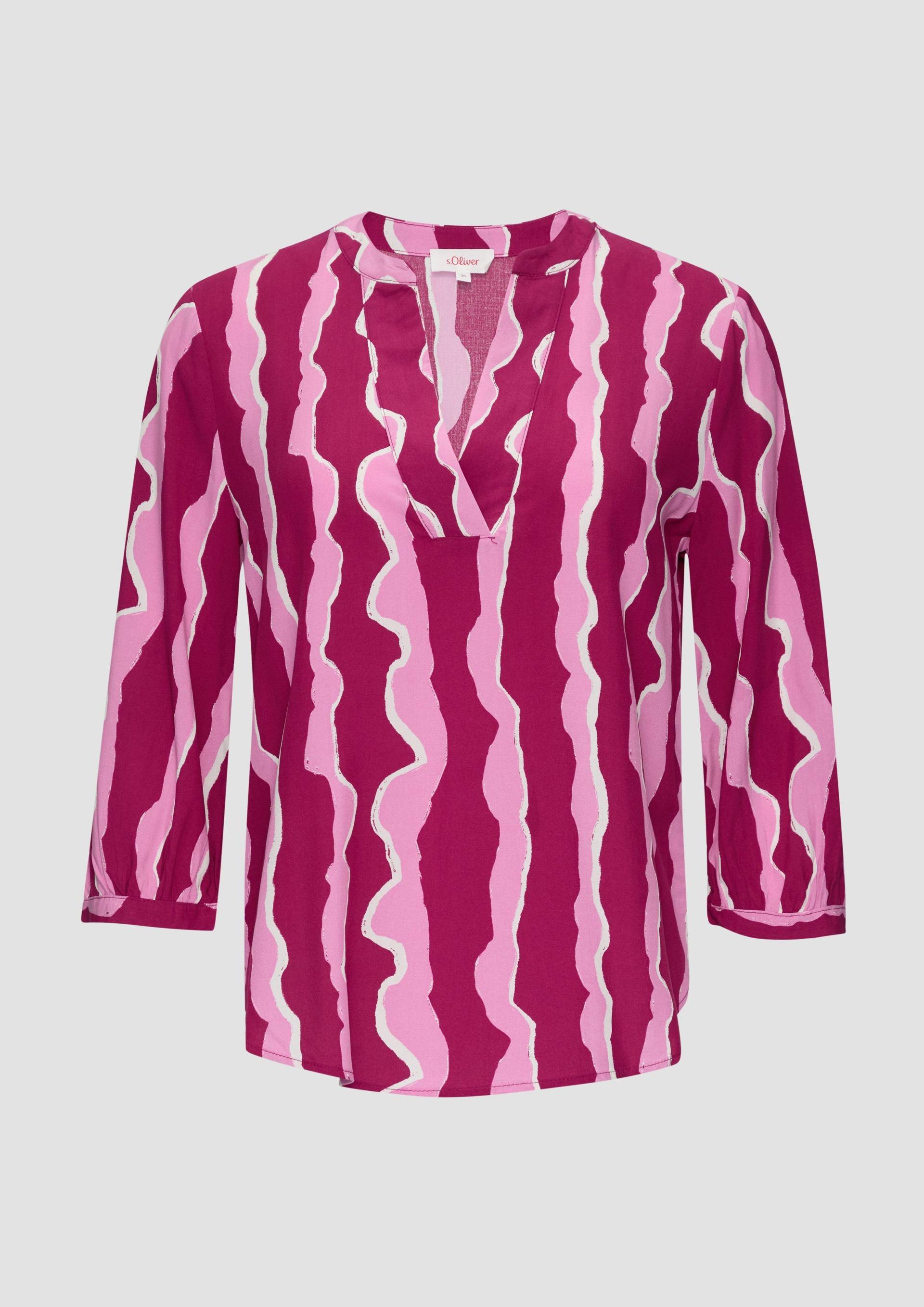 s.Oliver - Tunika aus Viskose, Damen, Rosa von s.Oliver
