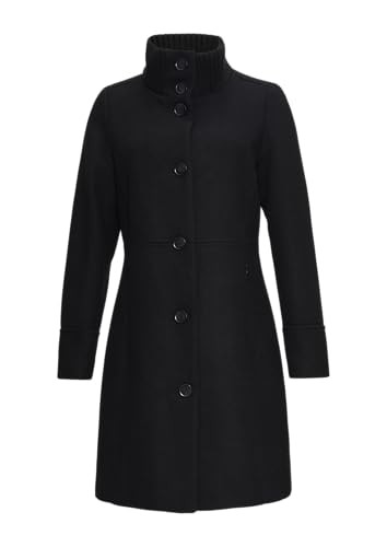 s.Oliver Damen 2155289 Twillmantel mit Stehkragen, 9999, 38 von s.Oliver