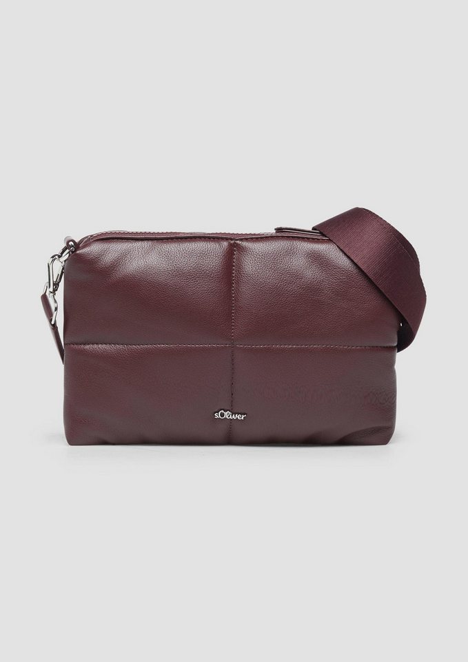 s.Oliver Umhängetasche Tasche, Gesteppte Handytasche mit abnehmbarem Crossbody-Gurt von s.Oliver