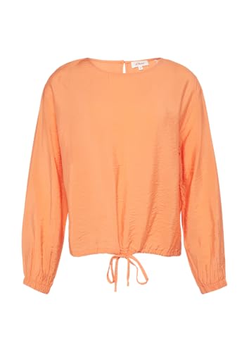 s.Oliver Viskosemix-Bluse in O-Shape orange 34 von s.Oliver