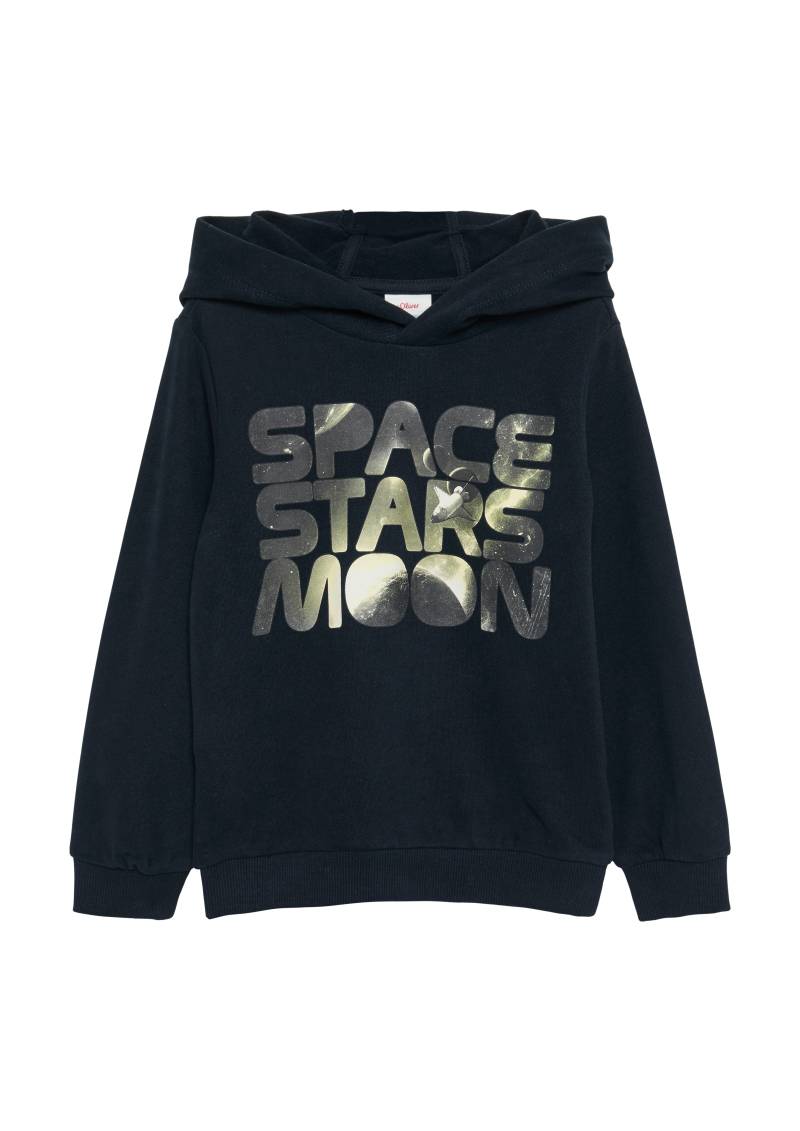 s.Oliver - Wärmender Hoodie mit Frontprint, Kinder, blau s.Oliver - Wärmender Hoodie mit Frontprint, Kinder, blau von s.Oliver