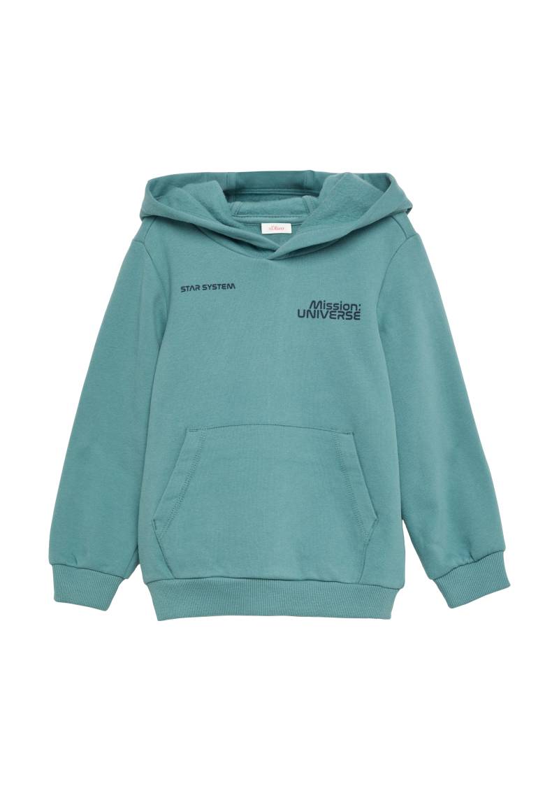 s.Oliver - Wärmender Hoodie mit Glow-in-the-Dark-Effekt, Kinder, Blau s.Oliver - Wärmender Hoodie mit Glow-in-the-Dark-Effekt, Kinder, Blau von s.Oliver