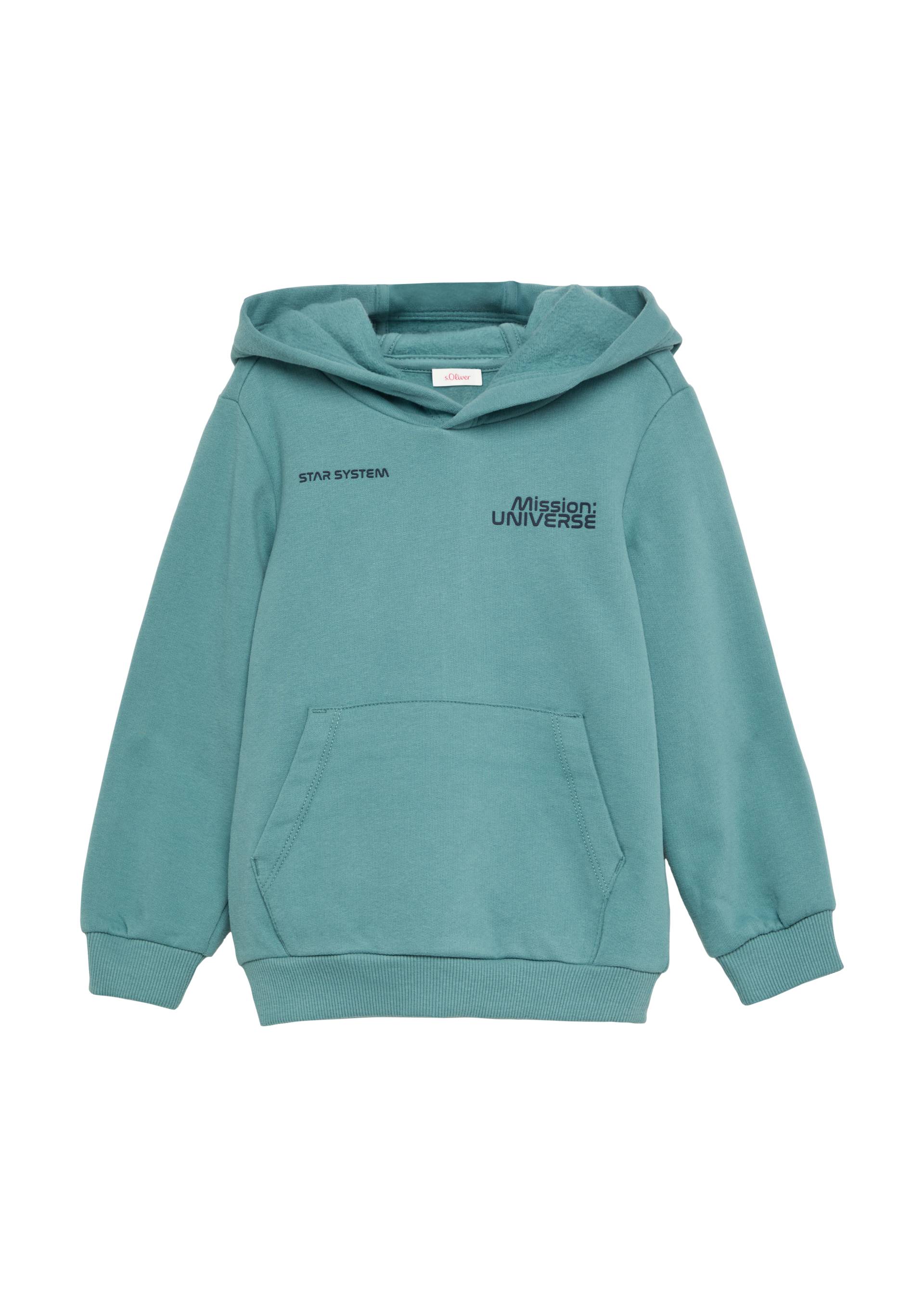 s.Oliver - Wärmender Hoodie mit Glow-in-the-Dark-Effekt, Kinder, Blau s.Oliver - Wärmender Hoodie mit Glow-in-the-Dark-Effekt, Kinder, Blau von s.Oliver