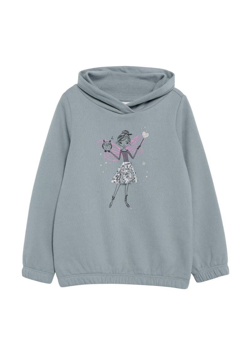s.Oliver - Wärmendes Sweatshirt mit Schalkragen und Glitzer-Artwork, Kinder, blau s.Oliver - Wärmendes Sweatshirt mit Schalkragen und Glitzer-Artwork, Kinder, blau von s.Oliver