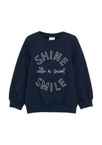 s.Oliver Wärmendes Sweatshirt mit Schmucksteinen Navy 104/110 von s.Oliver