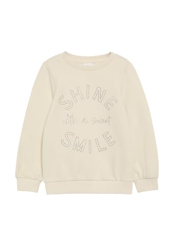 s.Oliver Wärmendes Sweatshirt mit Schmucksteinen helles Sand 140 von s.Oliver