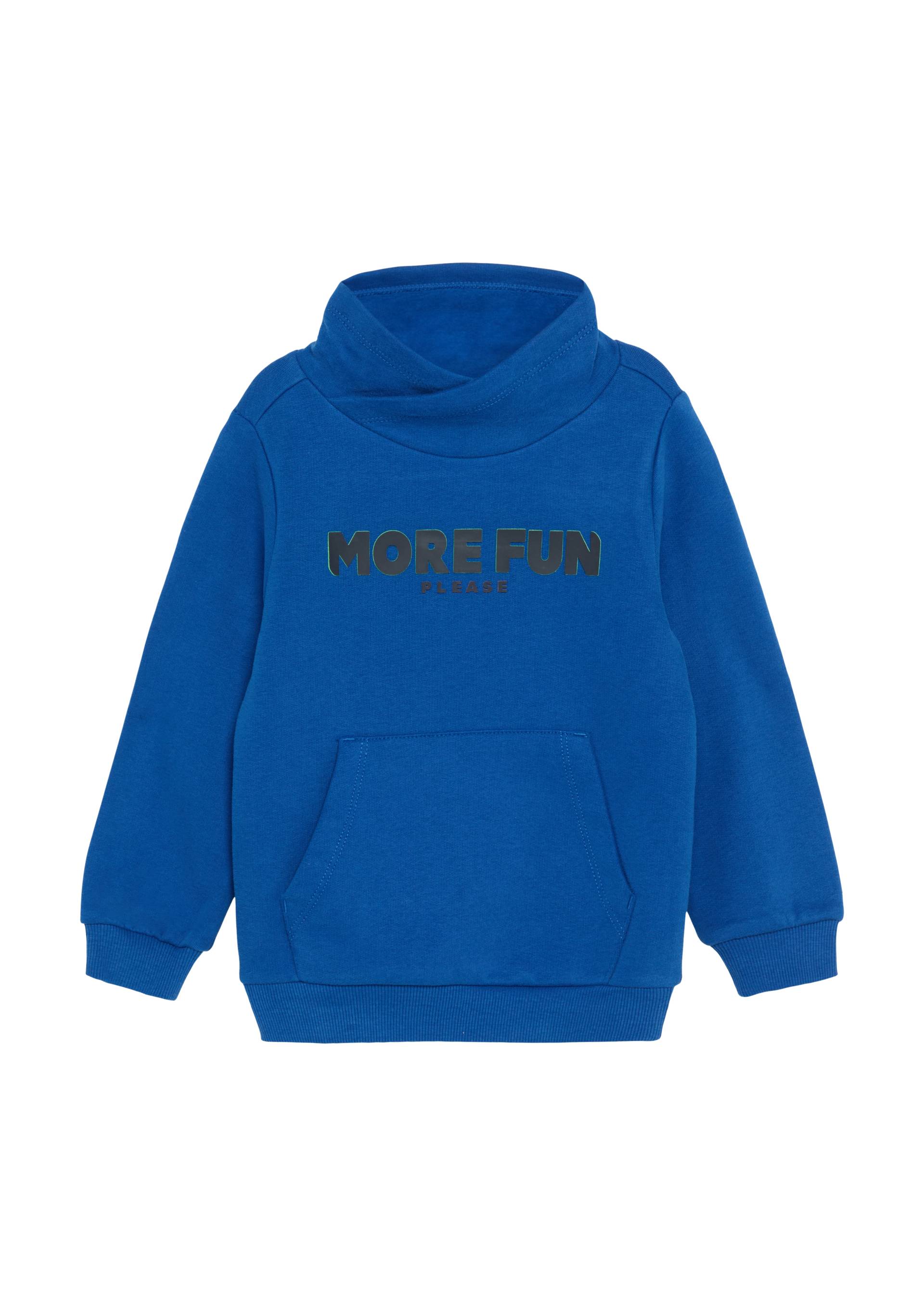 s.Oliver - Wärmendes Sweatshirt mit erhabenem Print, Kinder, blau s.Oliver - Wärmendes Sweatshirt mit erhabenem Print, Kinder, blau von s.Oliver