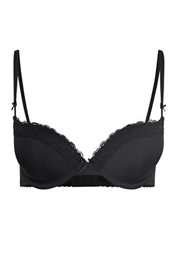 s.Oliver Damen Push-Up BH mit Spitze und herausnehmbaren Pads von s.Oliver