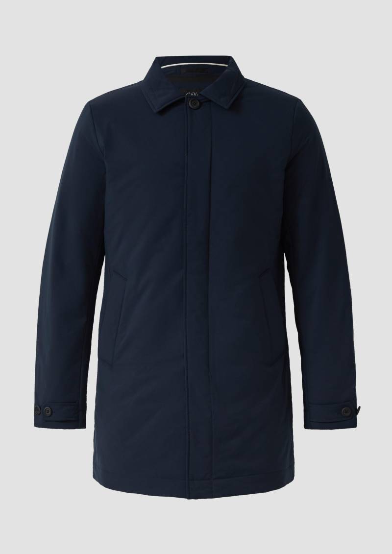 s.Oliver - Wasserabweisender Funktions-Mantel mit Stretch und leichter Wattierung, Herren, blau s.Oliver - Wasserabweisender Funktions-Mantel mit Stretch und leichter Wattierung, Herren, blau von s.Oliver