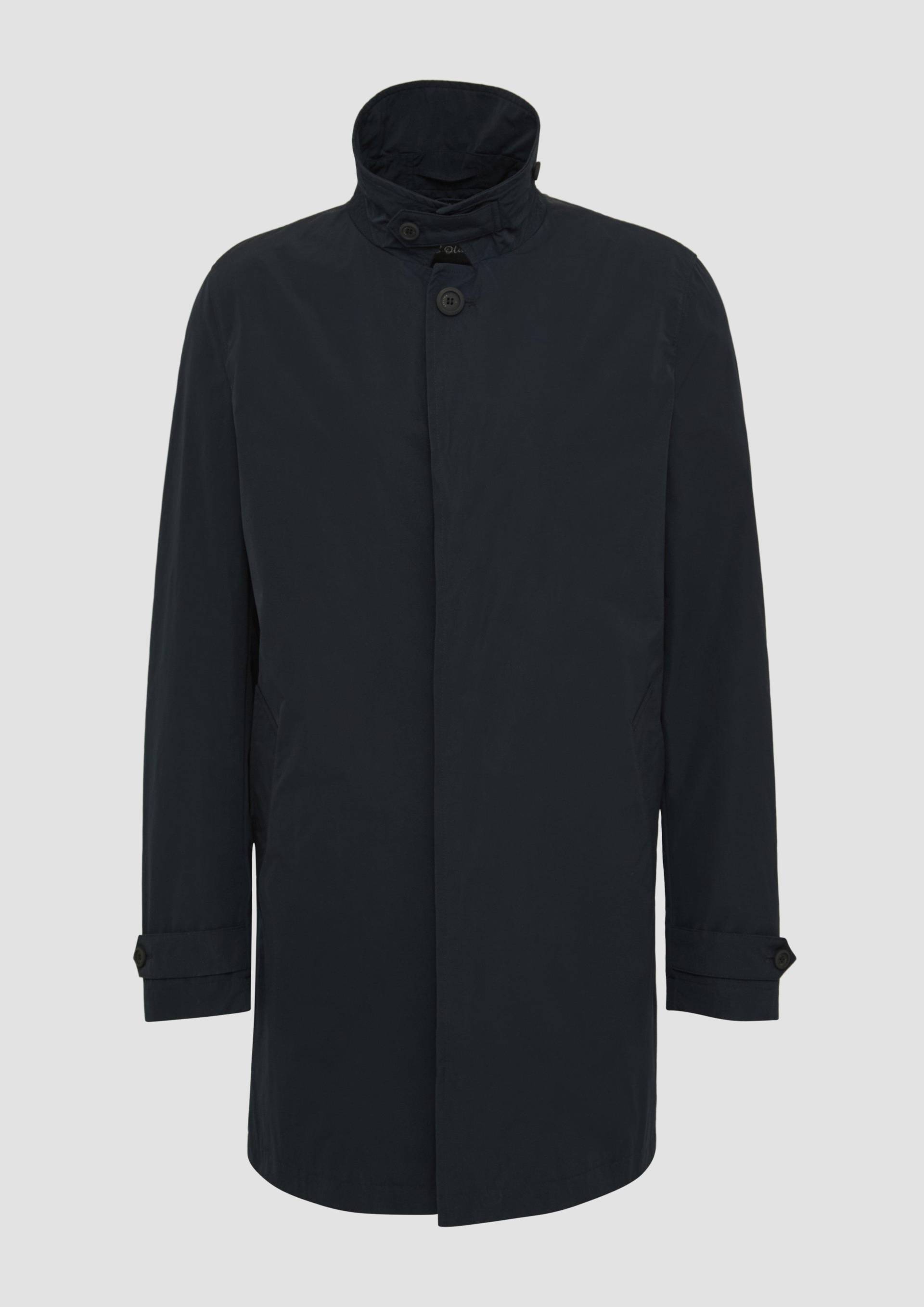 s.Oliver - Wasserabweisender Mantel mit herausnehmbarem Steppfutter, Herren, blau s.Oliver - Wasserabweisender Mantel mit herausnehmbarem Steppfutter, Herren, blau von s.Oliver