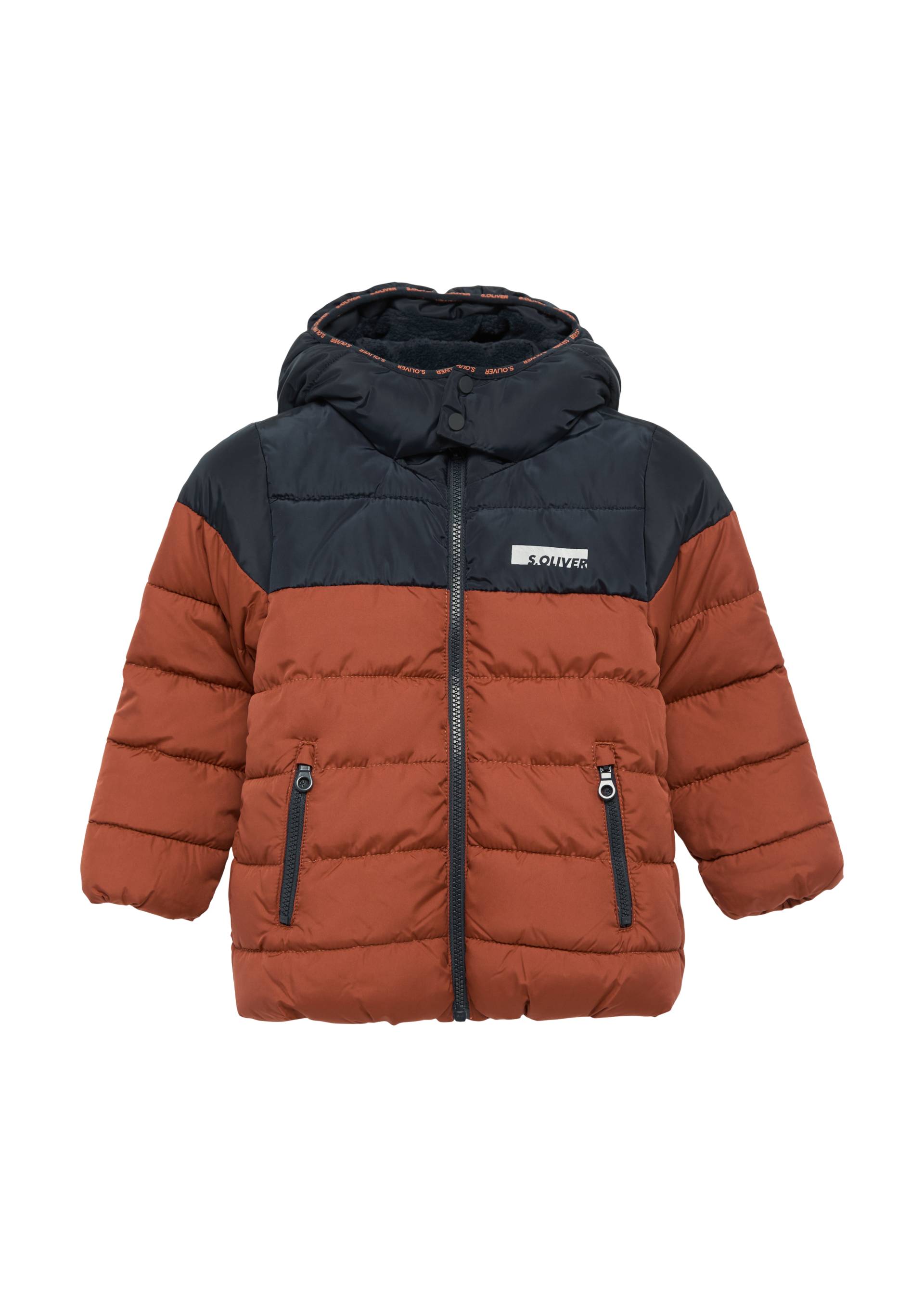 s.Oliver - Wattierte Jacke mit Fleecefutter, Kinder, rot von s.Oliver
