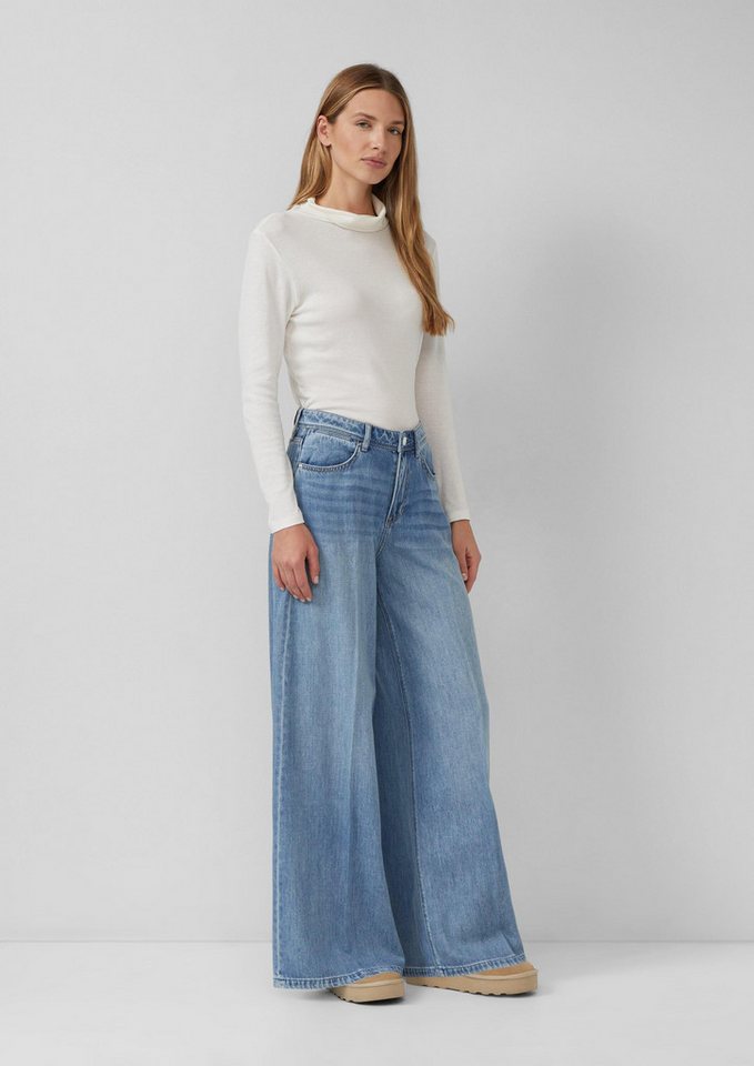 s.Oliver Weite Jeans Jeans-Hose Jeans / Regular Fit / High Rise / Extra Wide Leg von s.Oliver