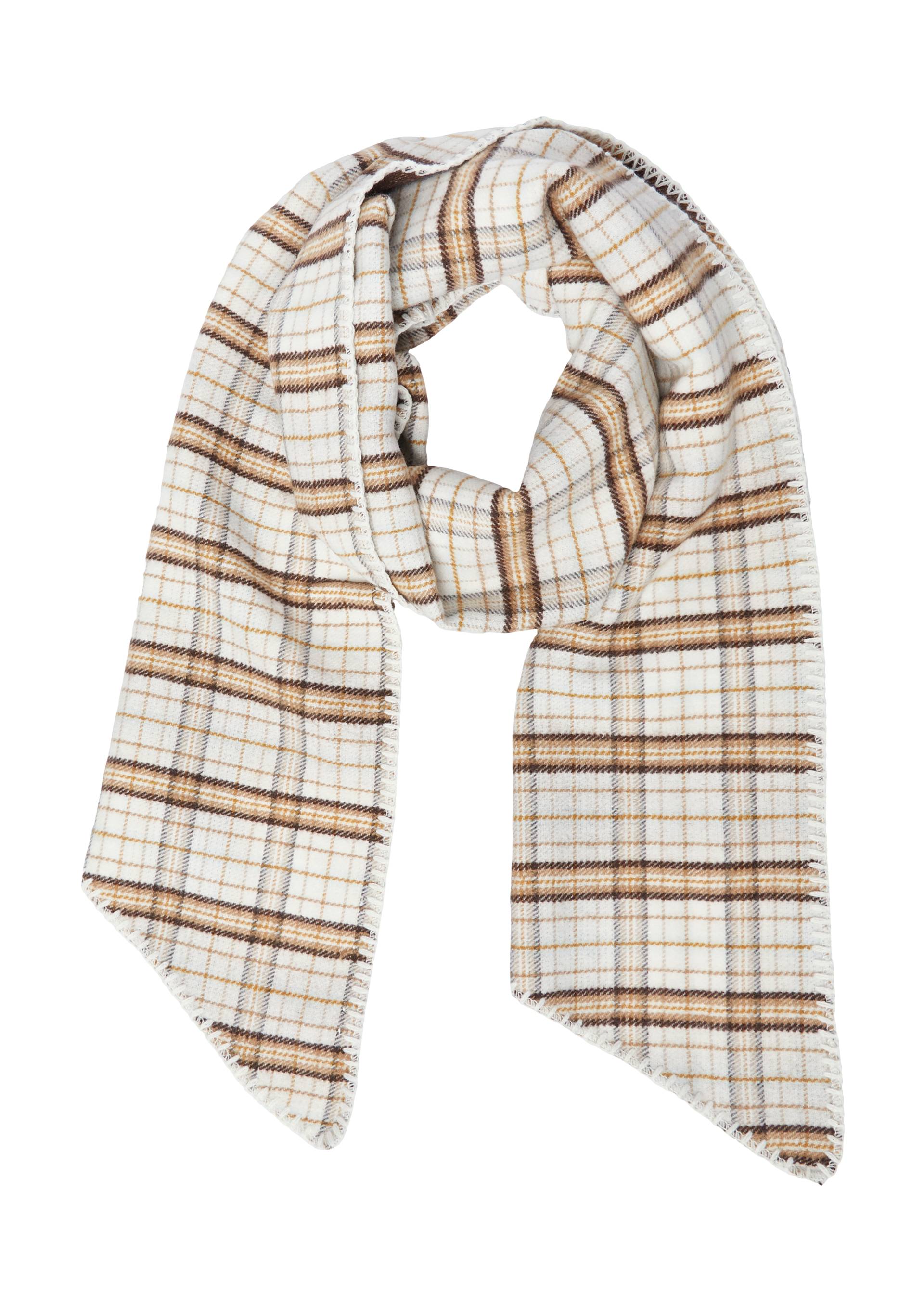 s.Oliver - Wendeschal mit geschrägten Enden, Damen, creme von s.Oliver