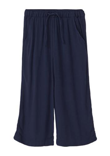 s.Oliver Wide-Leg-Hose aus Crinkled Viskose mit Elastikbund Navy 134 s.Oliver Wide-Leg-Hose aus Crinkled Viskose mit Elastikbund Navy 134 von s.Oliver