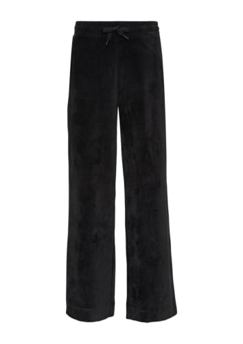 s.Oliver Wide-Leg-Hose aus Jersey in Cord-Optik schwarz 36 von s.Oliver