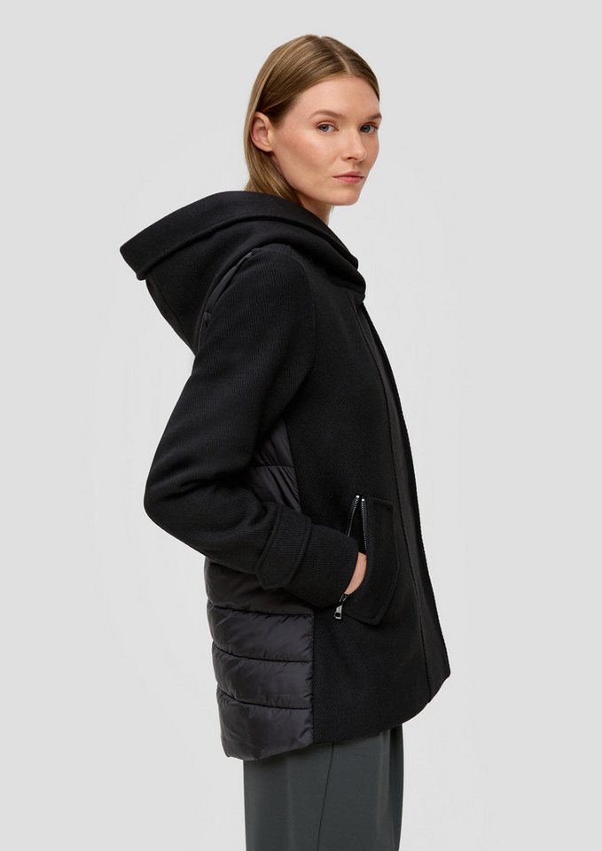 s.Oliver Winterjacke Outdoor-Jacke Jacke im Fabricmix von s.Oliver