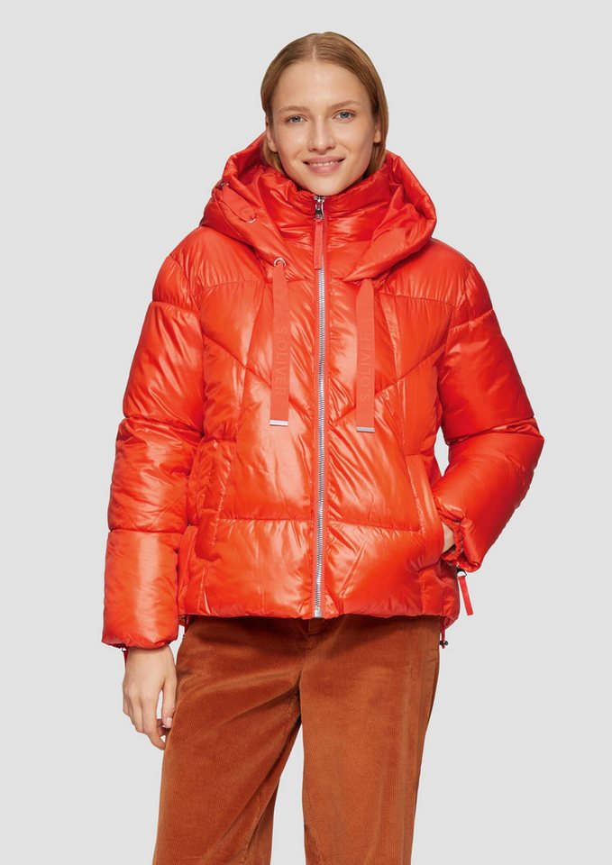 s.Oliver Winterjacke Outdoor-Jacke Lässige Pufferjacke mit Steppdetails von s.Oliver