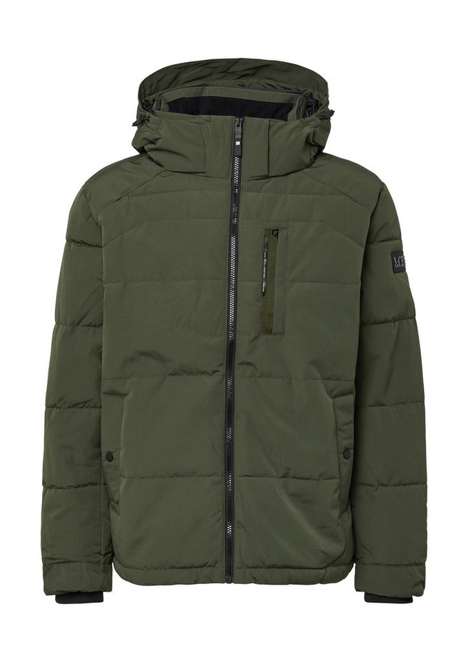 s.Oliver Winterjacke Outdoor-Jacke Wasserabweisende Pufferjacke mit abnehmbarer Kapuze von s.Oliver
