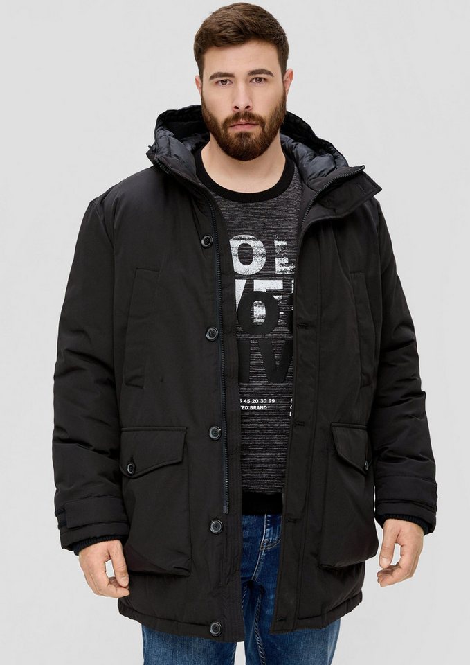 s.Oliver Winterjacke Outdoor-Jacke Wattierter Parka mit vielen Taschen von s.Oliver