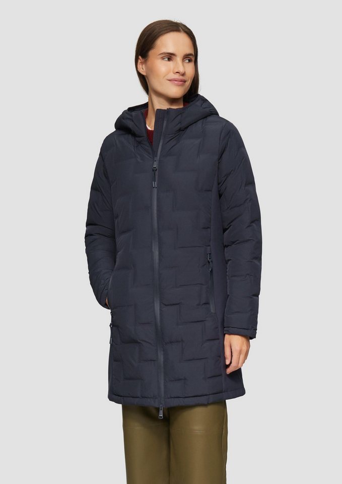 s.Oliver Wintermantel Outdoor-Mantel Wattierter Mantel im Fabricmix von s.Oliver