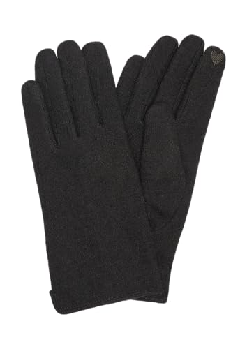 s.Oliver Wollmix-Handschuhe mit Touch-Funktion schwarz M von s.Oliver