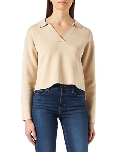 s.Oliver Women's 120.10.202.17.170.2109696 Sweater, Taupe, 46 von s.Oliver