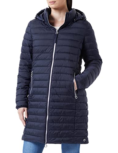 s.Oliver Damen Steppmantel, Navy, 34 von s.Oliver