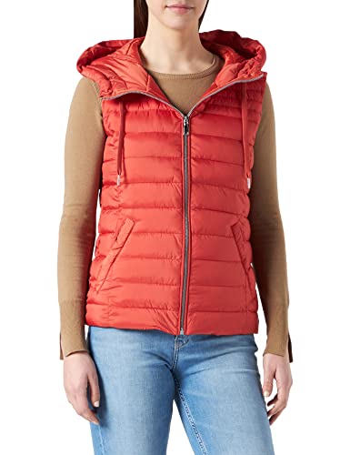 s.Oliver Women's 120.12.201.16.155.2112571 Weste ärmellos Regular FIT, Light Orange, 38 von s.Oliver