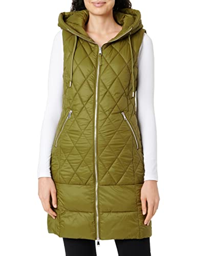 s.Oliver Women's 120.12.208.16.155.2120493 Weste ärmellos, Khaki/Oliv, 38 von s.Oliver