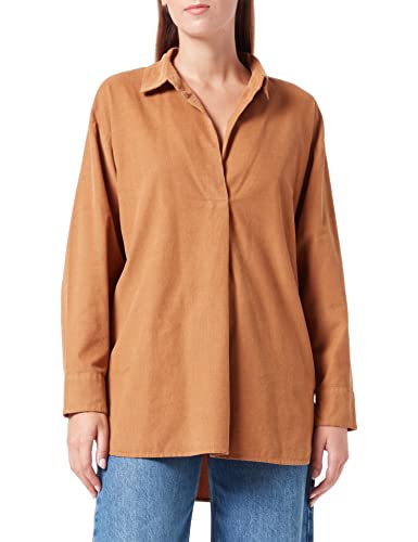 s.Oliver Women's 2120882 Cord Bluse, braun, XS von s.Oliver