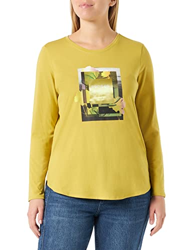 s.Oliver Women's 2122517 T-Shirt, gelb, 44 von s.Oliver