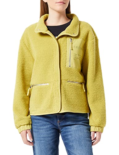 s.Oliver Women's 2122604 Sweatshirt Jacke, gelb, 44 von s.Oliver