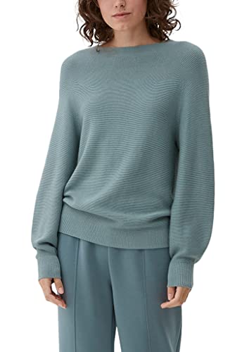 s.Oliver Women's 2126961 Pullover Langarm, Blue Green, 32 von s.Oliver