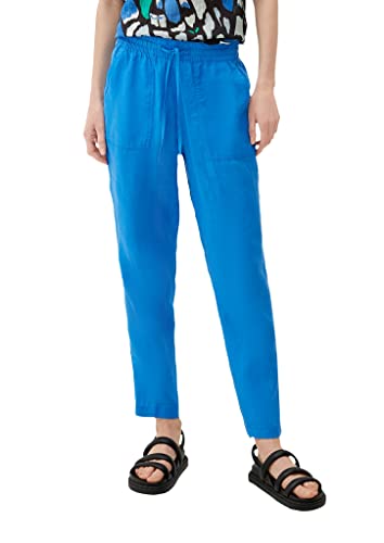 s.Oliver Women's 2128991 Hose 7/8, Jogpant, blau 5520, 42 von s.Oliver